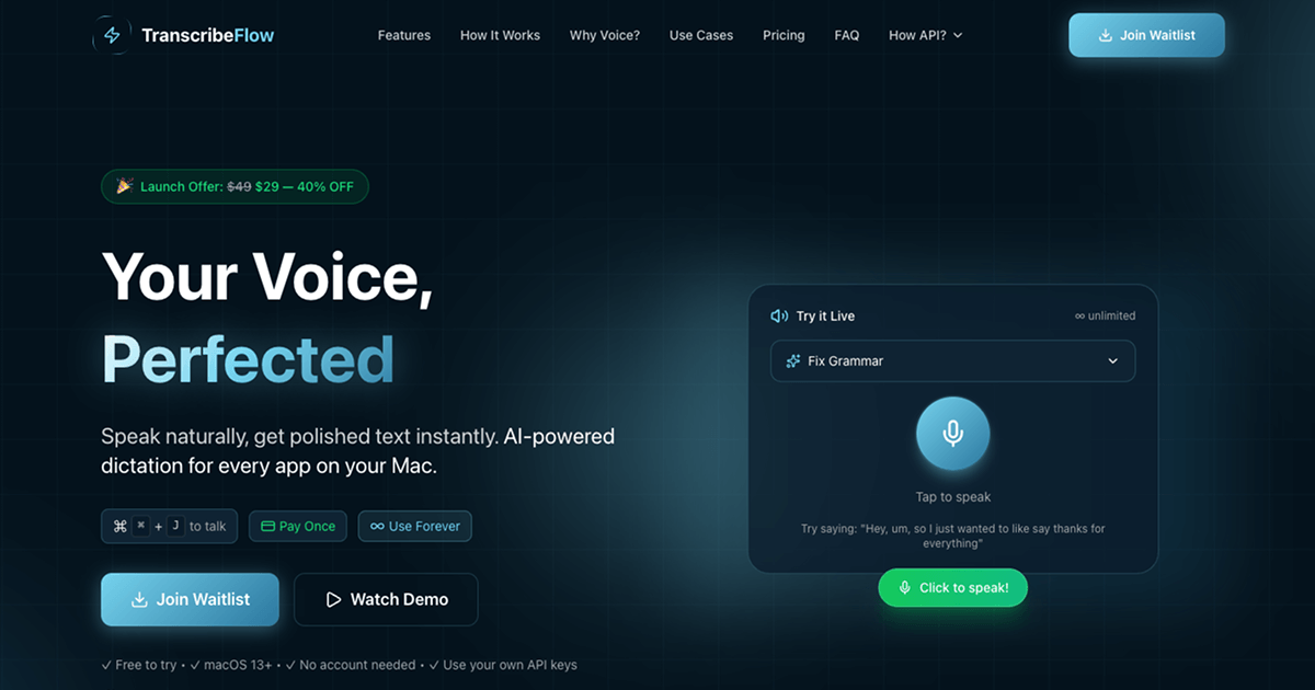 How to Get Deepgram API Key - Free $200 Credit Guide | TranscribeFlow